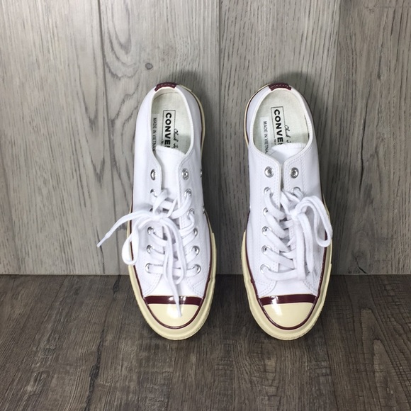 Converse CHUCK 70 OX white/dark burgundy - Picture 2 of 8